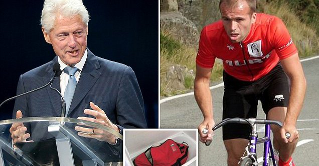 Photo published for Spy found dead in a bag 'hacked into secret US data on Bill Clinton'