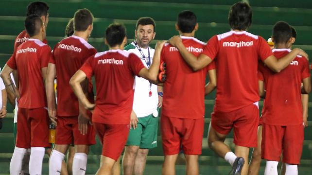 Julio César Baldivieso comenzó a trabajar al mando de la Verde. Foto. Rolando Villegas