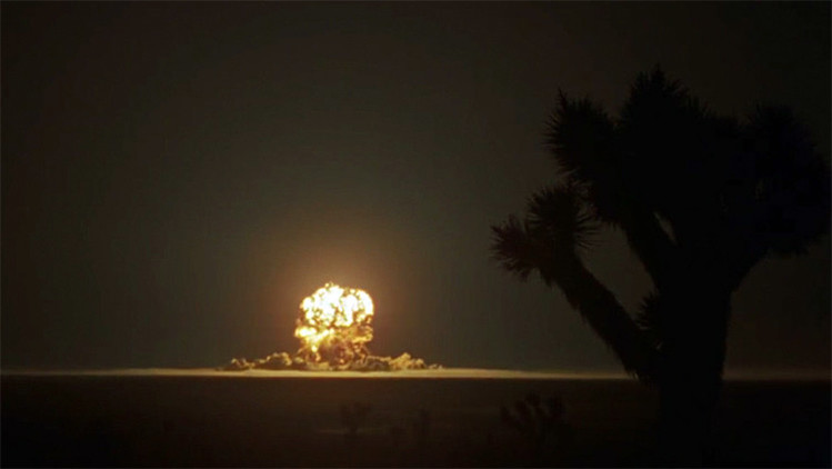 Imágenes inéditas de ensayos nucleares de EE.UU. de 1955