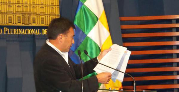 El ministro de la Presidencia señaló que luego de realizarse las investigaciones correspondientes  se tomará "determinaciones" sobre la relación con el Gobierno de EEUU