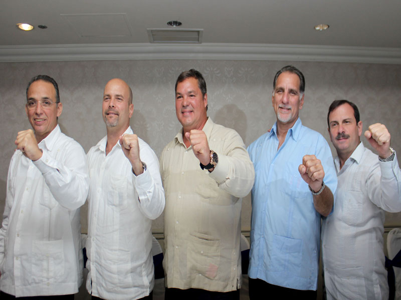 Los Cinco heores cubanos, Gerardo Hernández, Ramón Labañino, Antonio Guerrero, Fernando González y René González/Foto VD