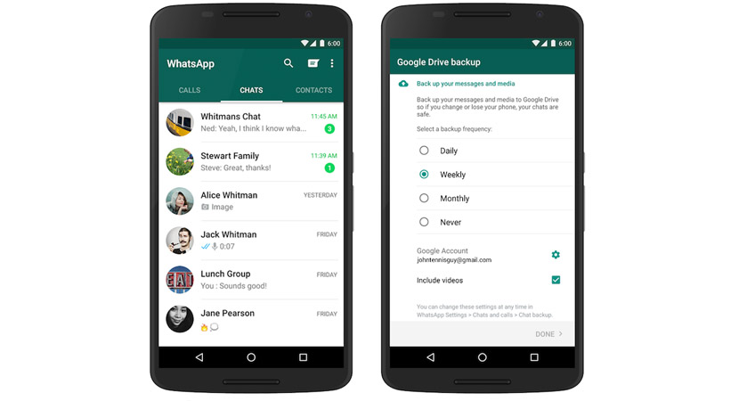 whatsapp drive Ya puedes hacer copia de seguridad de tu WhatsApp de forma oficial a Google Drive