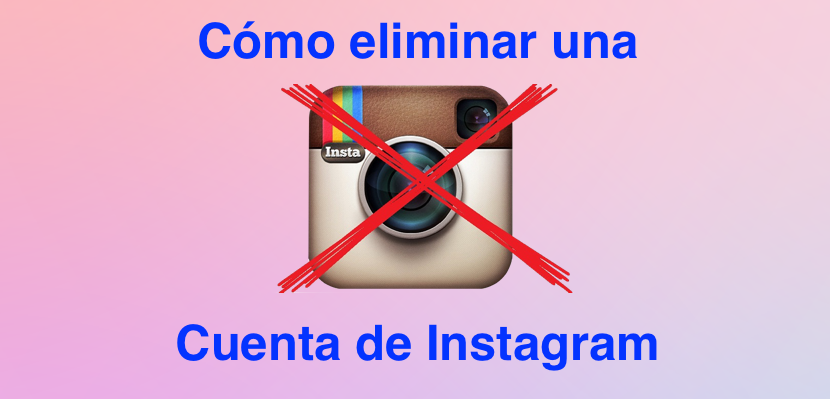 Como eliminar instagram 830x399 Cómo eliminar una cuenta de Instagram
