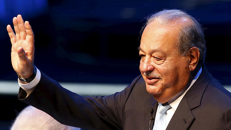 El multimillonario Carlos Slim