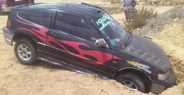 El motorizado fue encontrado abandonado en una zona de la ciudad de El Alto y la Policía continúa con las investigaciones.