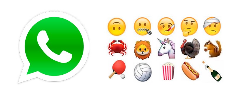150 nuevos iconos whatsapp 830x347 WhatsApp amplia su catálogo de iconos en 150