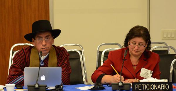 Gualberto Cusi, ante la Comisión Interamericana de Derechos Humanos, vuelve a acaparar atención