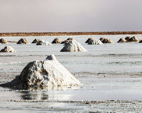 Potosí. El salar de Uyuni, el yacimiento de sal más grande del mundo.