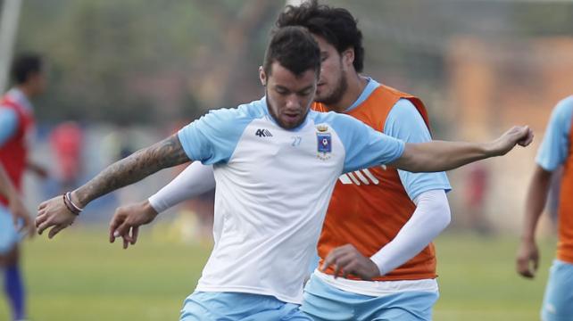Hugo Bargas es el goleador del Blooming en el torneo con cinco goles. El franco-argentino estará ausente por cinco tarjetas amarillas. Foto: Hernán Virgo