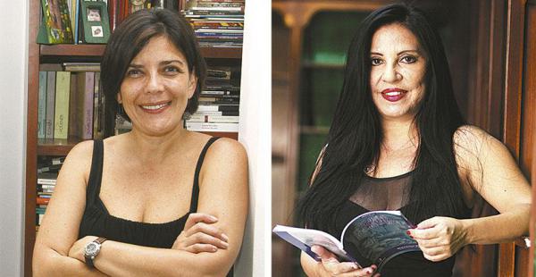 Magela Baudoin, finalista con su libro de cuentos | Giovanna Rivero, ganadora del Cosecha Eñe
