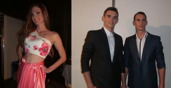 Foto 1: Alison Roca. Foto 2: Fausto y Matiae Machado