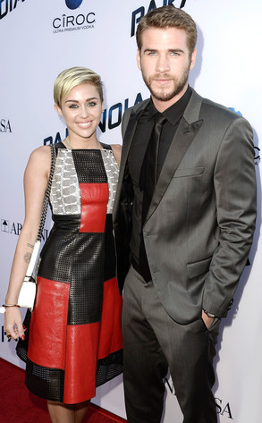 Miley Cyrus, Liam Hemsworth