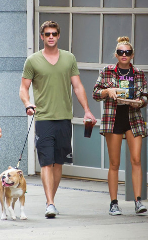 Miley Cyrus, Liam Hemsworth 