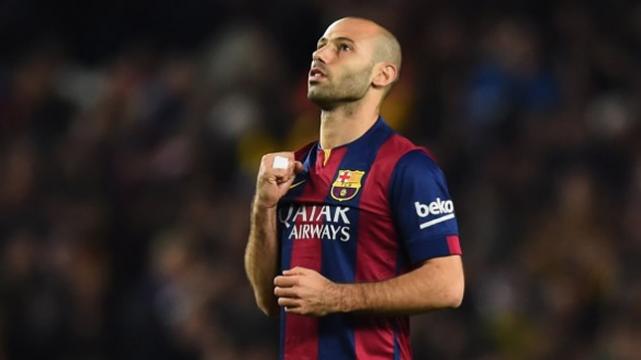 Javier Mascherano recibió dos partidos de suspensión en la Liga BBVA. Foto: Internet