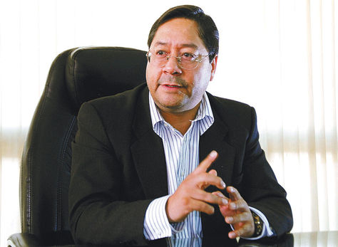 Luis Arce, ministro de Economía. Foto: La Razón