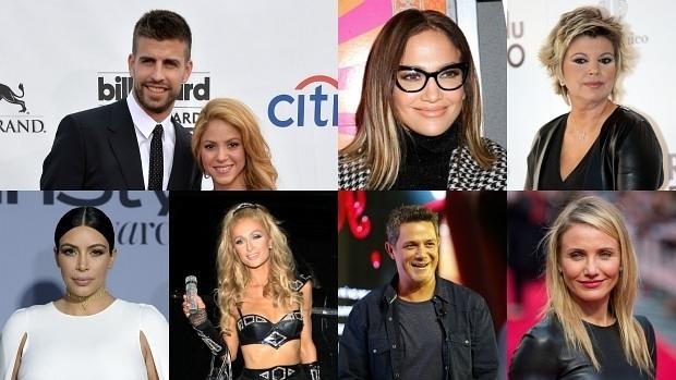 Shakira y Piqué, Jennifer Lopez, Terelu Campos, Kim Kardashian, Paris Hilton, Alejandro Sanz y Cameron Díaz han sido chantajeados con publicar videos de alto contenido sexual