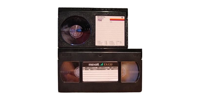 cinta beta vs vhs Sony deja de fabricar cintas para Betamax