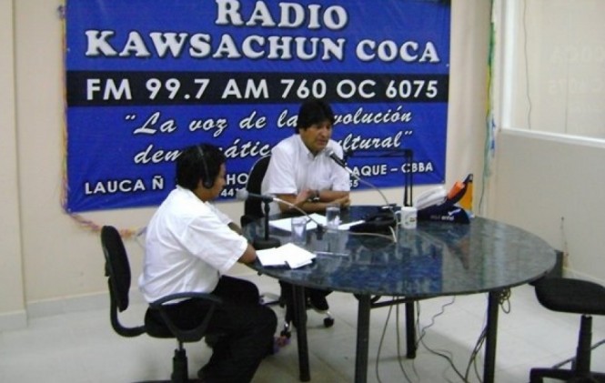 Según técnico de Fides, el transmisor para radio Kawsachun Coca fue pagado por la Embajada de Venezuela