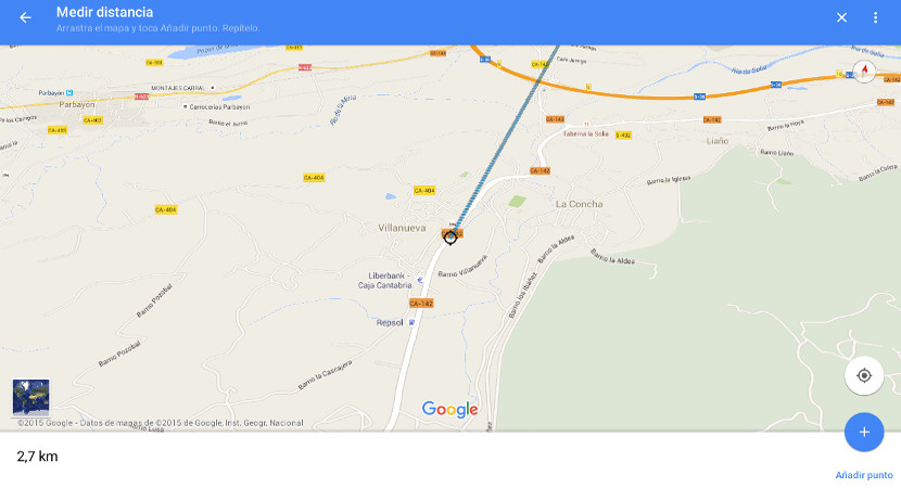 google maps Cómo medir distancias con la app de Google Maps