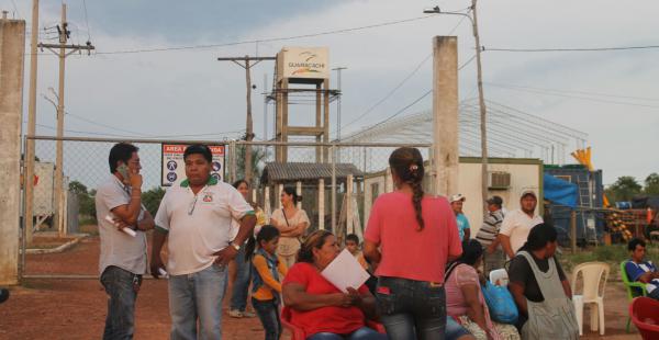 La toma de la planta de Guaracachi en San Matías continuará al menos hasta el 10 de diciembre