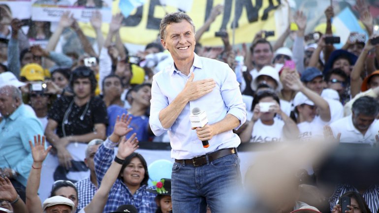 Mauricio Macri, flamante presidente electo de la Argentina.