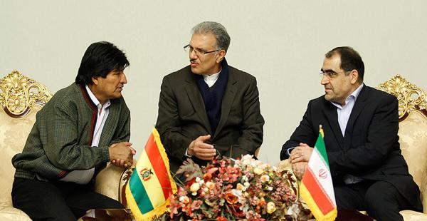 Morales mantiene reuniones bilaterales en Teherán. Foto Prensa Palacio de Gobierno