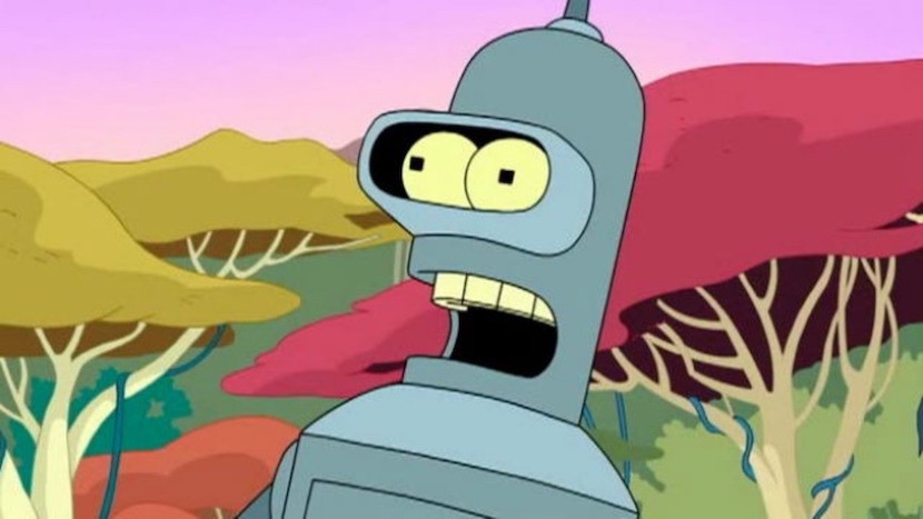 Futurama Bender shocked 830x467 Futurama seguirá vivo, al menos como juego para móviles