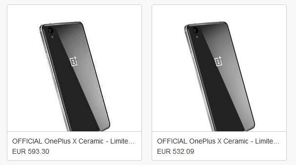 oneplus ebay Las primeras unidades del OnePlus X de cerámica a subasta