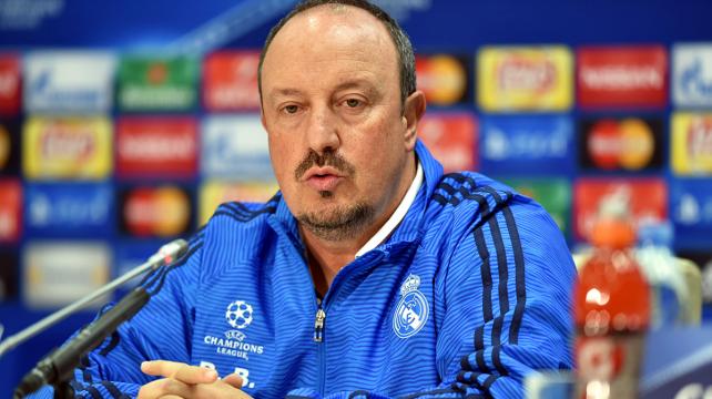 El entrenador del Real Madrid, Rafa Benítez, fue ratificado en su cargo. Foto: AFP
