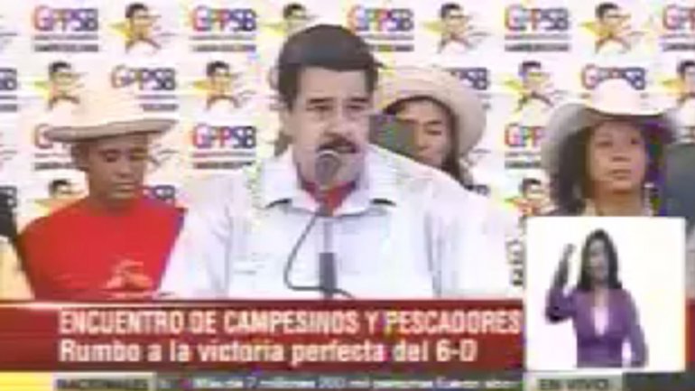 Nicolás Maduro criticó duramente a Luis Almagro