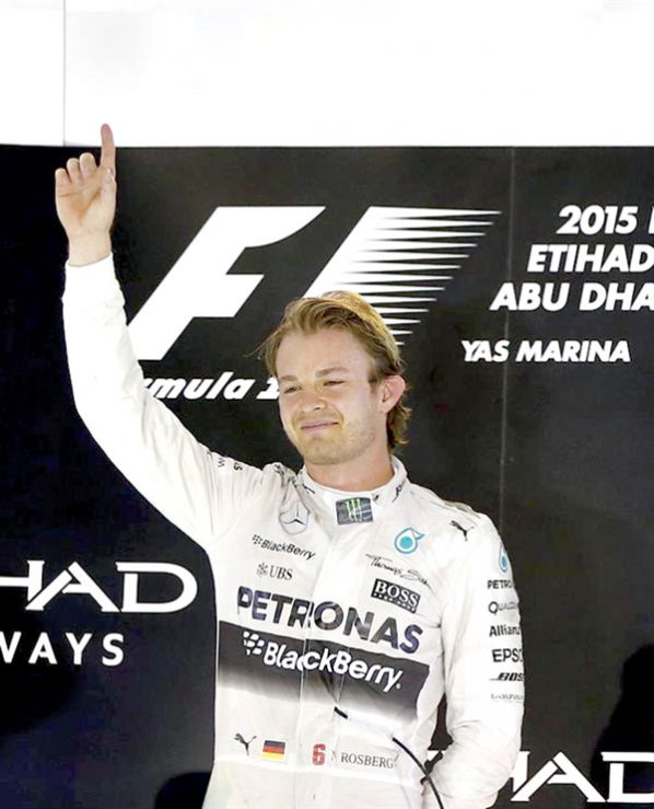 NICO ROSBERG, PILOTO ALEMÁN DE MERCEDES.