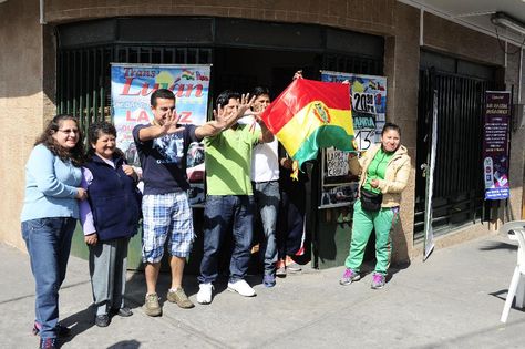 Bolivianos en Iquique. Foto: adnradio.cl
