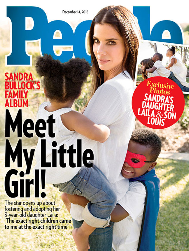 Sandra Bullock, People Magazine, Daughter, Laila
