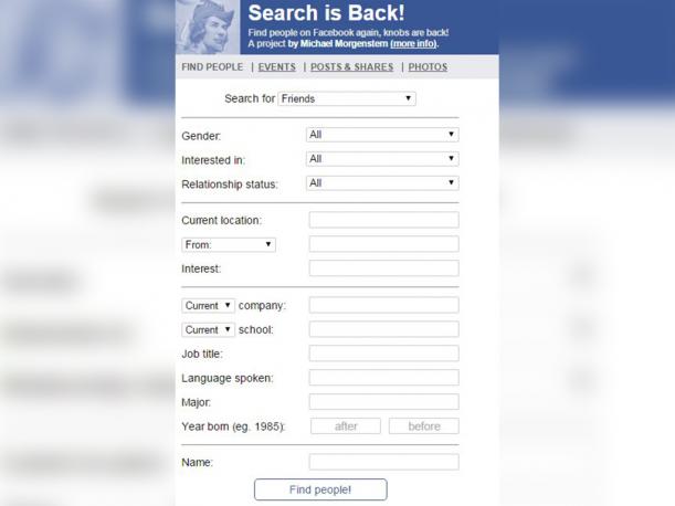 Facebook Buscador Search is back Redes Sociales Facebook Buscador Search is back Redes Sociales