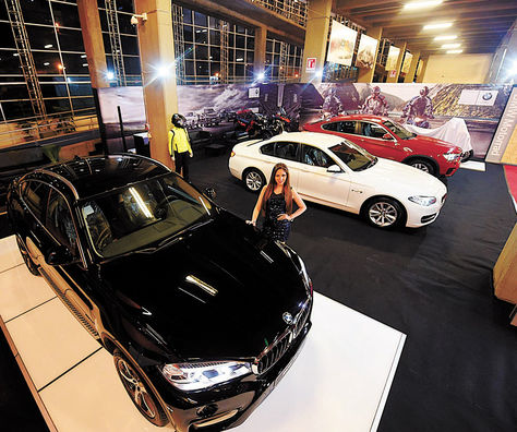 Exposición. Empresas importadoras presentan nuevos modelos.