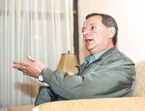 Entrevista. Gonzales explicó a La Razón que se trata de una iniciativa que surgió en la Asamblea. Foto: Wara Vargas