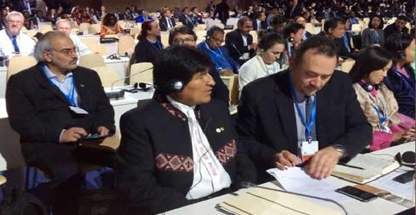 El primer mandatario resaltó que el Gobierno francés incluyera al ministro de Planificación boliviano para lograr definiciones.