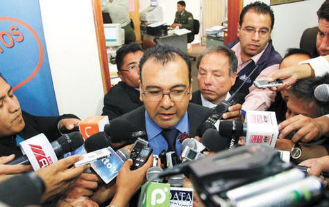 Exfiscal. Marcelo Soza, cuando indagaba el caso Terrorismo. Foto: La Razón-archivo 