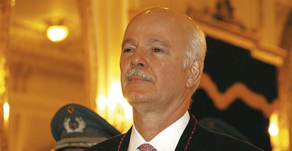 Raymundo  Rocha cumplió ayer su primera actividad oficial como embajador de Brasil en Bolivia