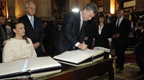 Mauricio Macri en el Congreso