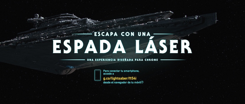 juegos star wars chrome y smartphone 2 Empuña tu sable láser con el móvil y disfruta de Star Wars