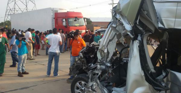 Un accidente en una carretera en el norte cruceño dejó una persona fallecida