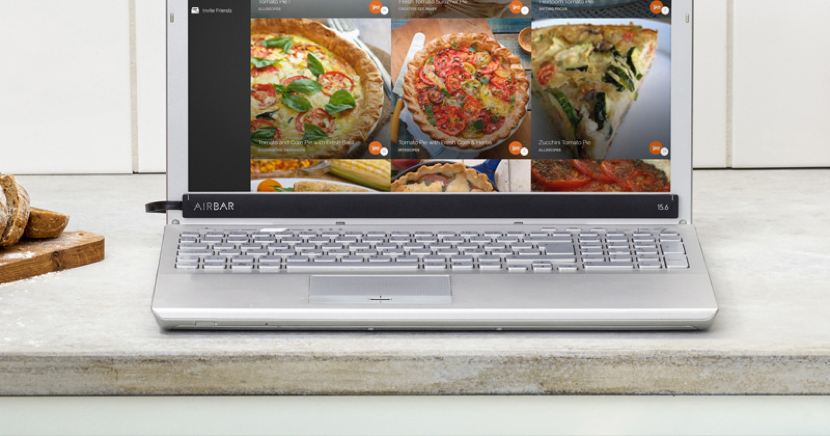 airbar 830x436 Neonode AirBar convierte cualquier pantalla en táctil