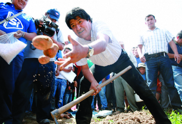 Morales critica a afines que ya no quieren asistir a concentraciones