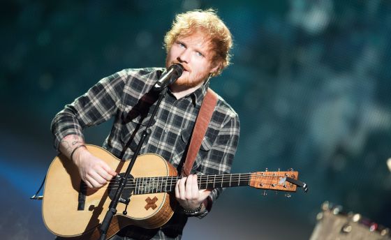 Ed Sheeran, durante una actuación el pasado noviembre.