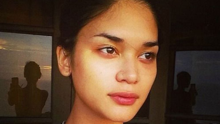 Pía Wurtzbach sin maquillaje