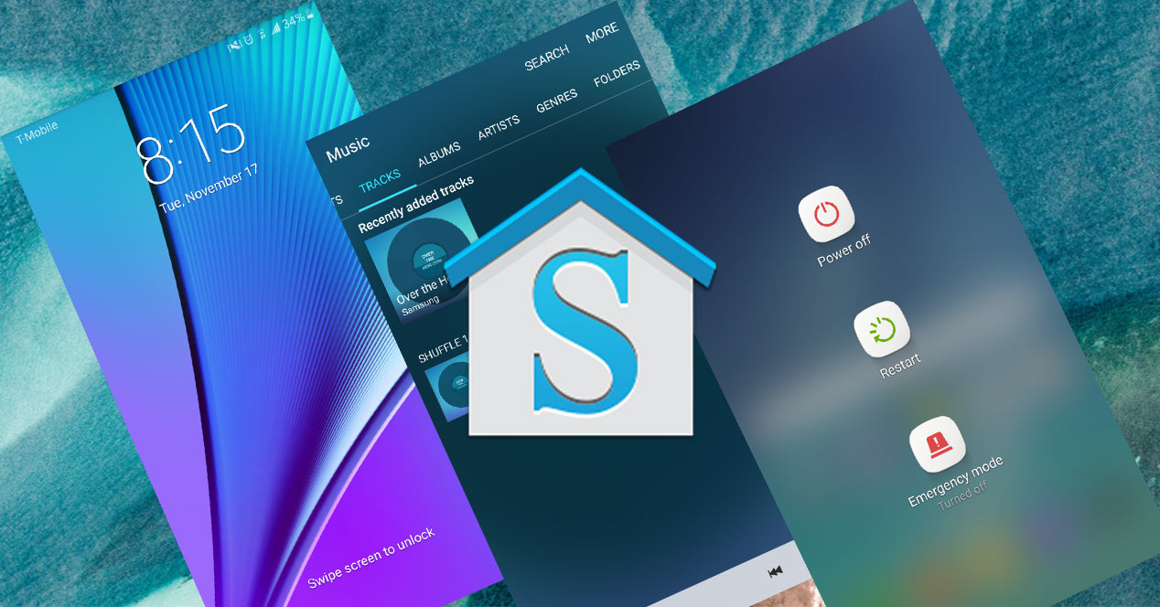 Interfaz TouchWiz