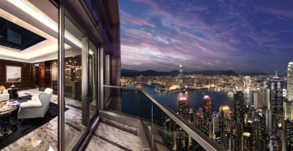 El departamento de 77 millones de dólares en Hong Kong