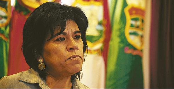 Katia Uriona, presienta del TSE