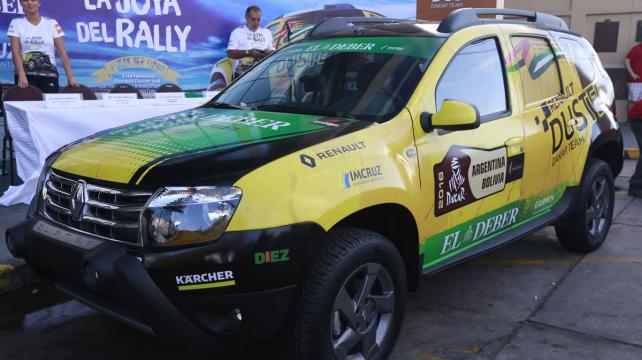 La vagoneta Duster será sorteada entre los lectores de EL DEBER. Foto: Jorge Uechi